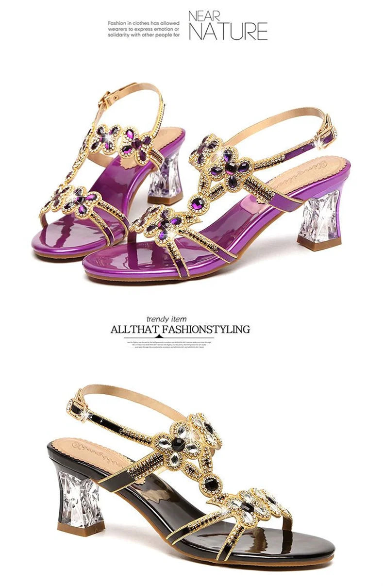New Style Rhinestone High Heel