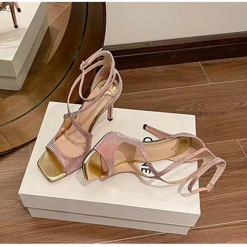 Fashion Patent Leather Peep toe
