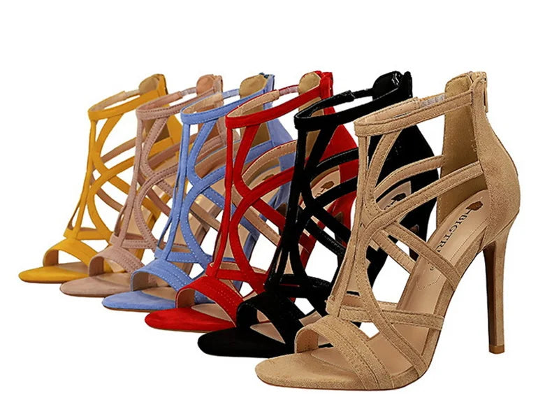 Roman style Thin High Heels