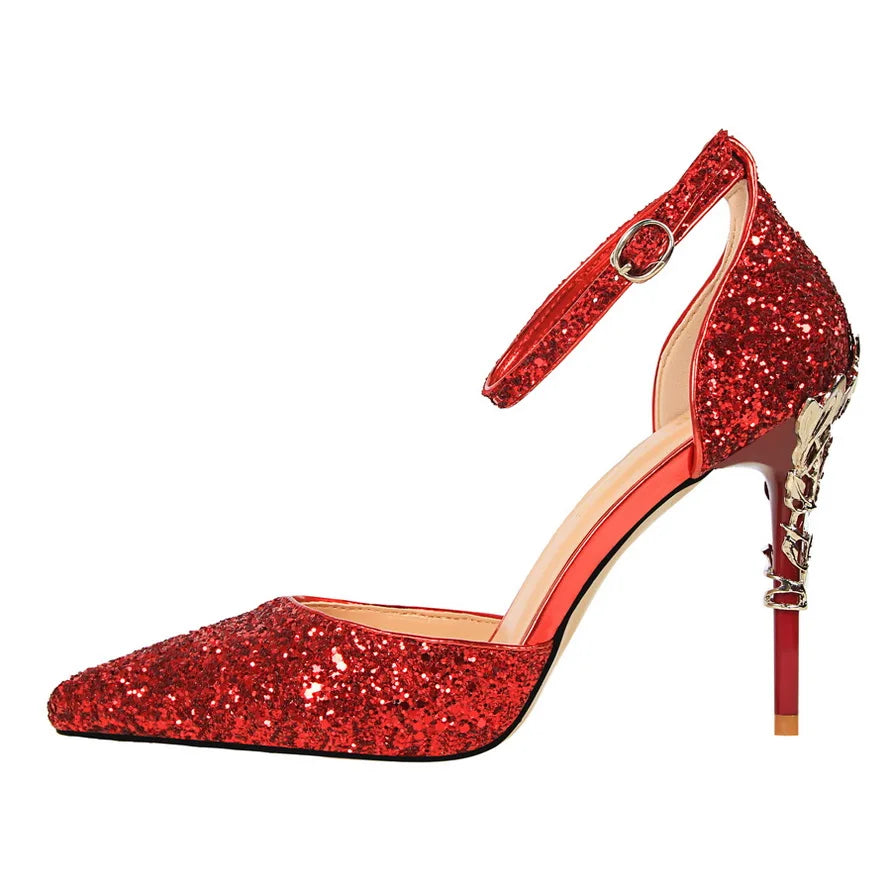 High Heels Bling Sandals Lady