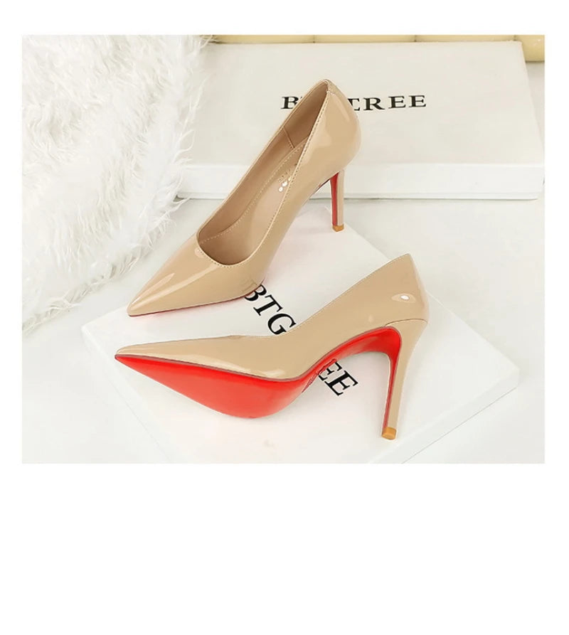 Simple Slim Heels High Heels