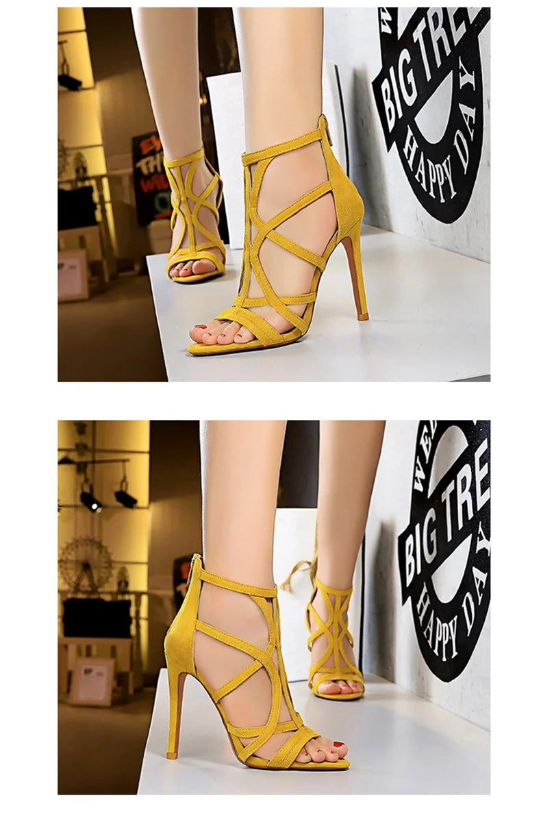 Roman style Thin High Heels