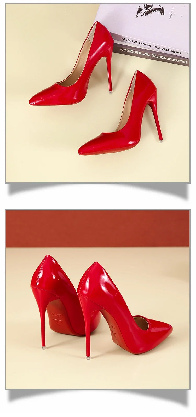 Women Shoes Red High Heels