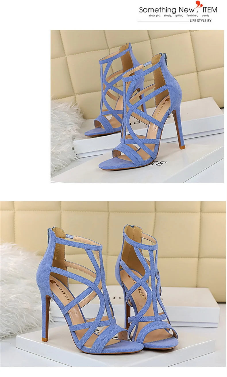 Roman style Thin High Heels