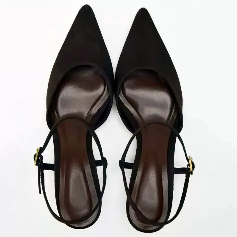 Elegant Pointed Toe Heels Women