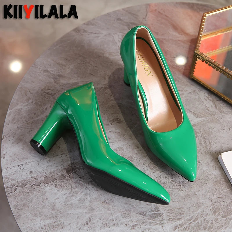Women's Pumps 7.5cm round