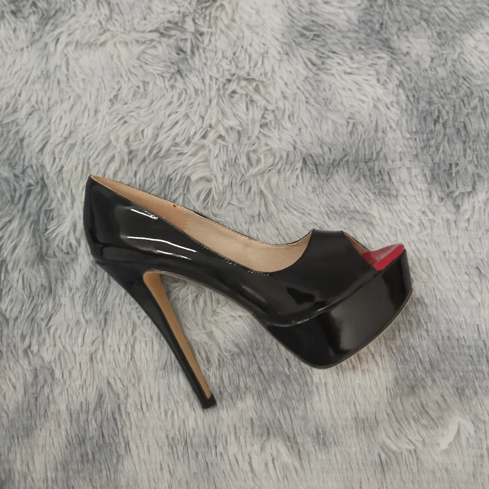 Women Pumps Sexy Peep Toe