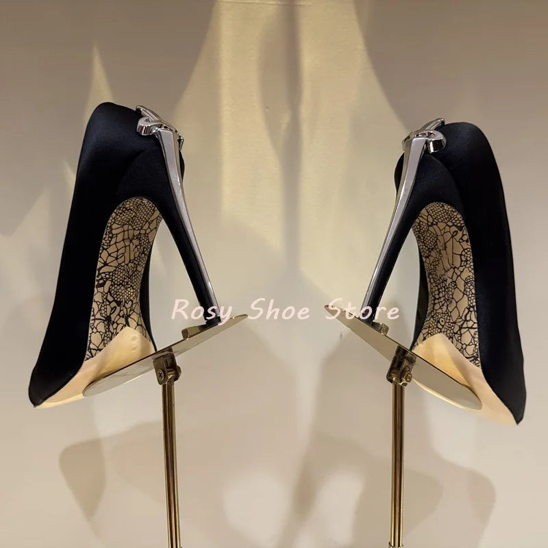 Elegant Metal Scepter Heel