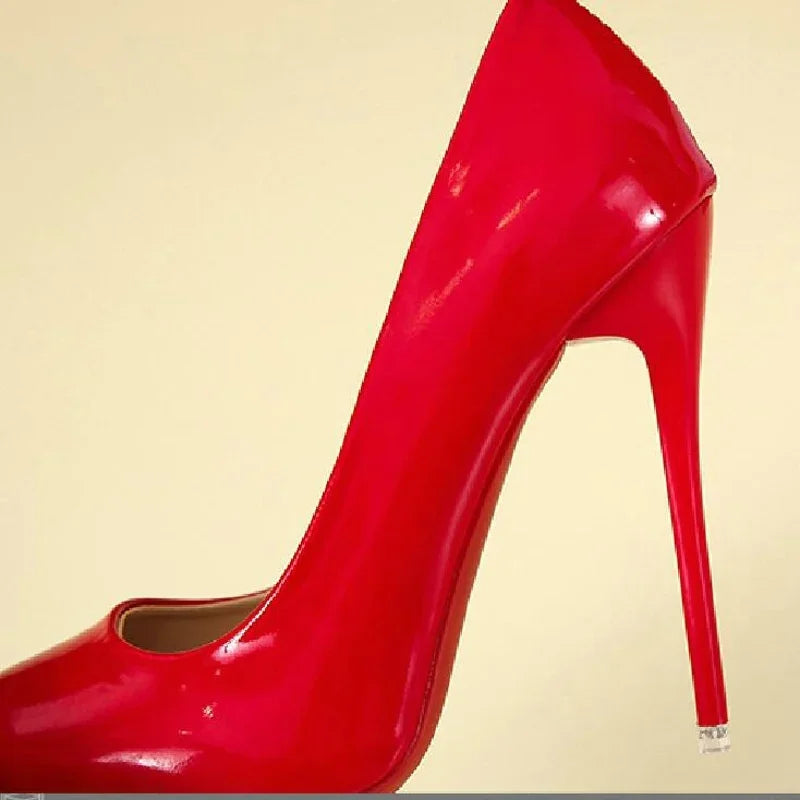 Women Shoes Red High Heels