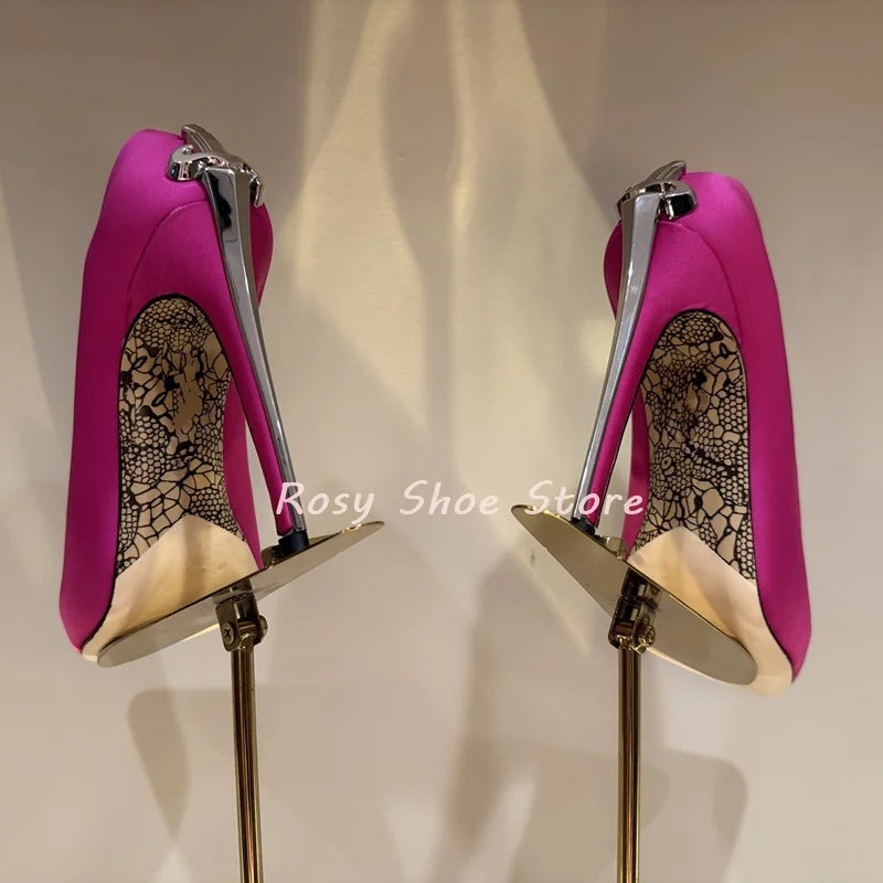 Elegant Metal Scepter Heel