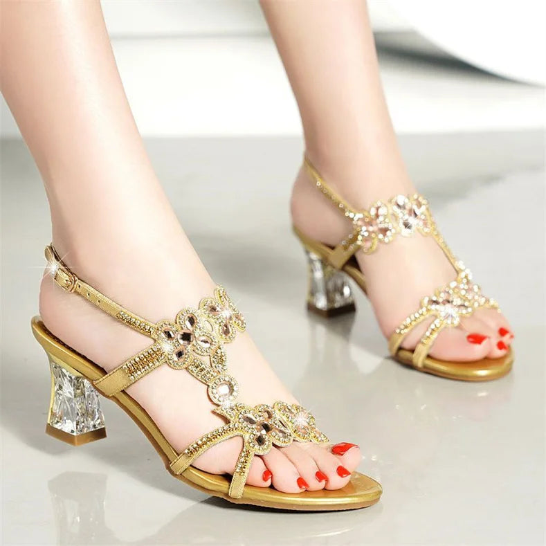 New Style Rhinestone High Heel