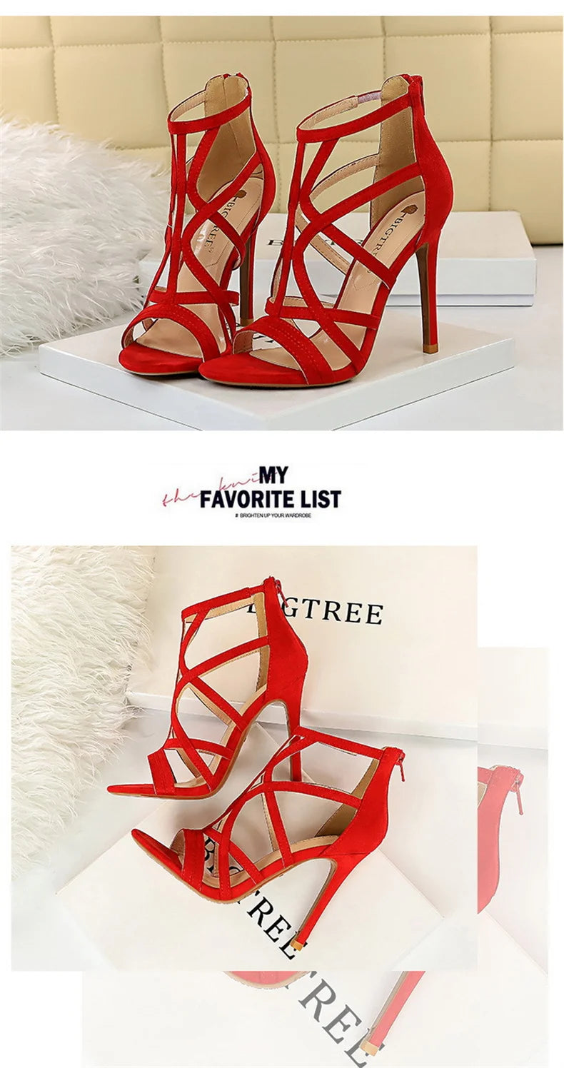 Roman style Thin High Heels