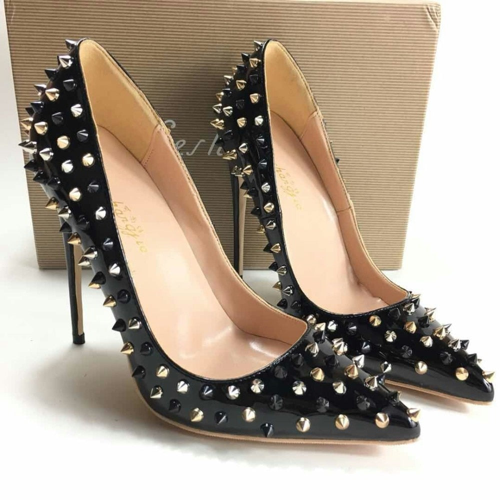 Fashion Sexy Spiked High Heeled Shoes