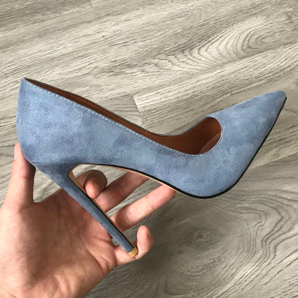 Woman Pointed Toe Spike Heels