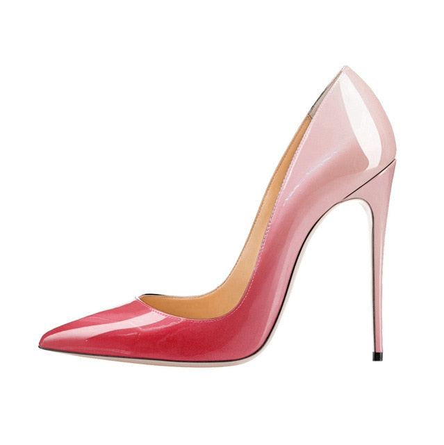 Gradient Color Women Comfortable Pumps