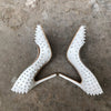 White Spikes Sexy High Heels