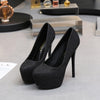 Gold High Heels