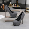 Gold High Heels