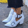 Sexy Winter Women Square Heel