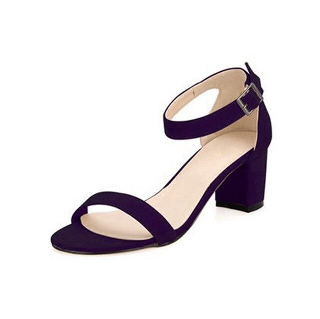 Women Sexy Square Heels