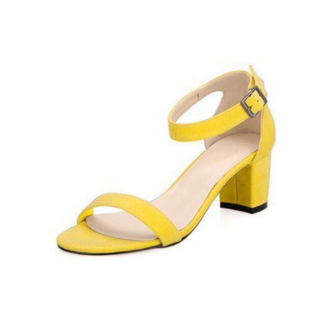 Women Sexy Square Heels
