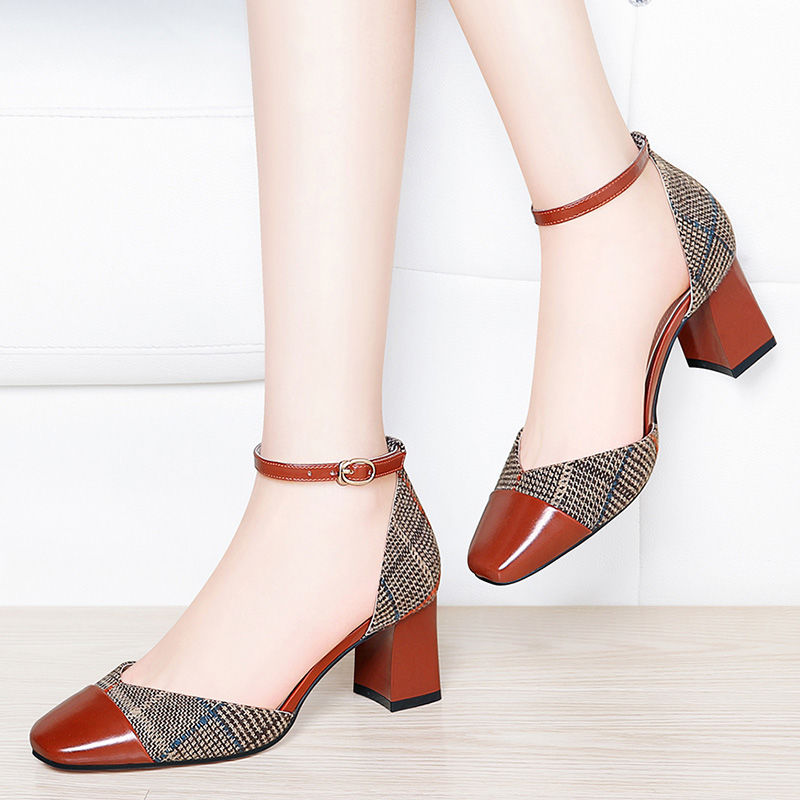 Sexy Women Square Heel
