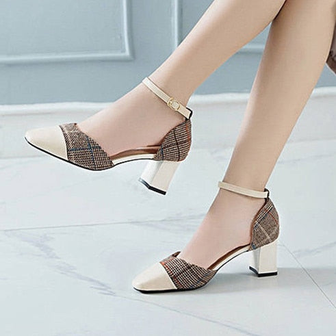 Sexy Women Square Heel