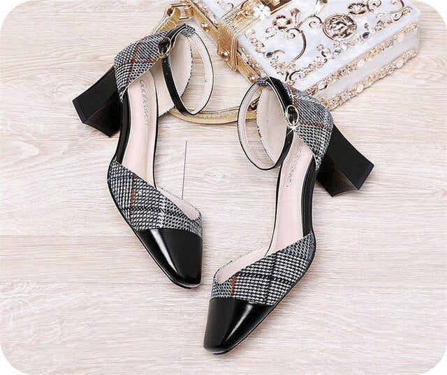Sexy Women Square Heel