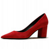 Women Basic Square Heels