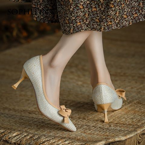 Fashion Butterfly-knot High Heels