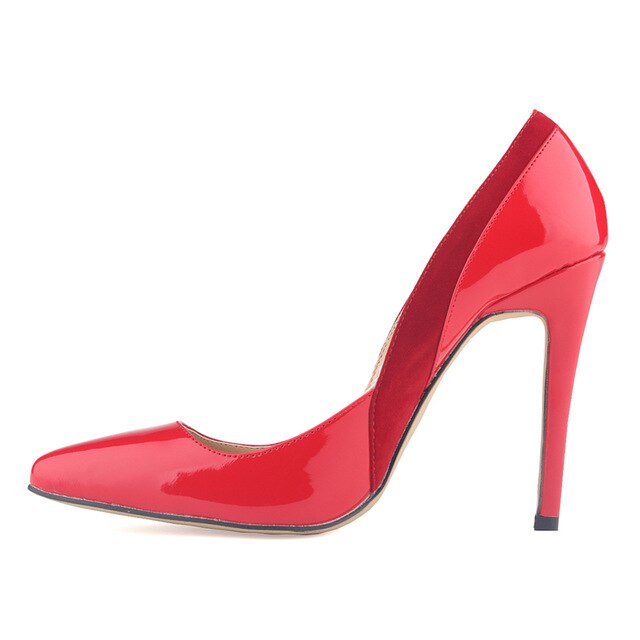 Women's Pu Leather Thin High Heels