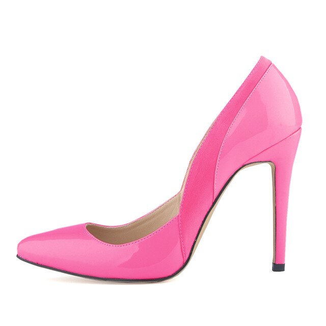 Women's Pu Leather Thin High Heels