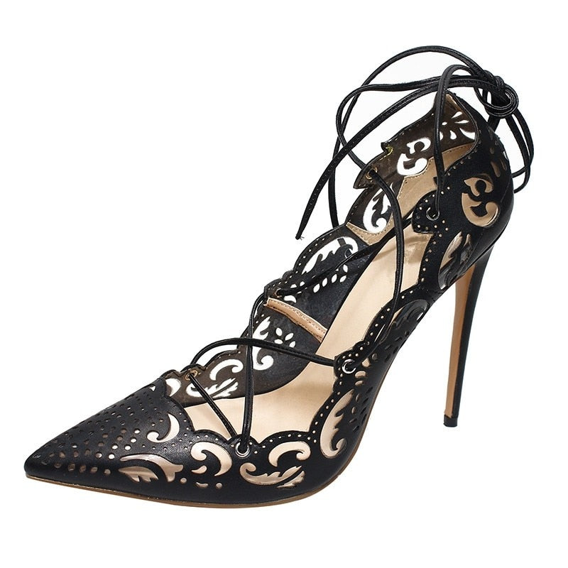 Summer Ankle Strap Elegant Pumps