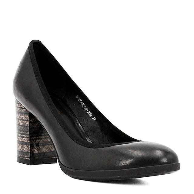 Elegant Genuine Leather Pumps