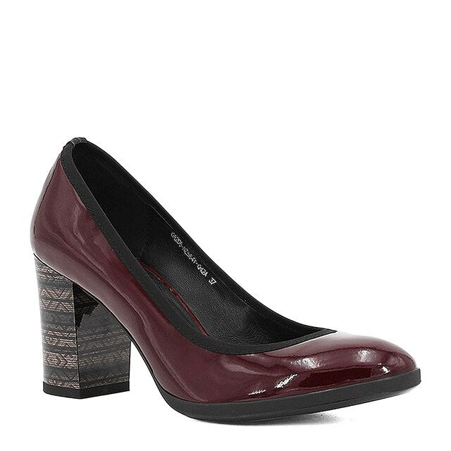 Elegant Genuine Leather Pumps